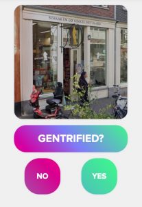 Swipe links: kiloknaller. Swipe rechts: vega-slager.