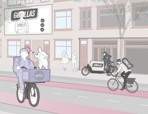 Voorzie flitsbezorgers van een QR-code