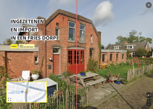 Ingezetenen en import in een Fries dorp
