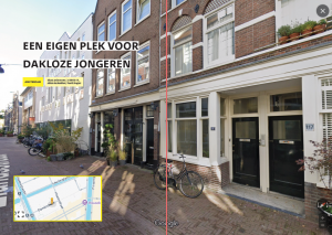 Een eigen plek voor dakloze jongeren